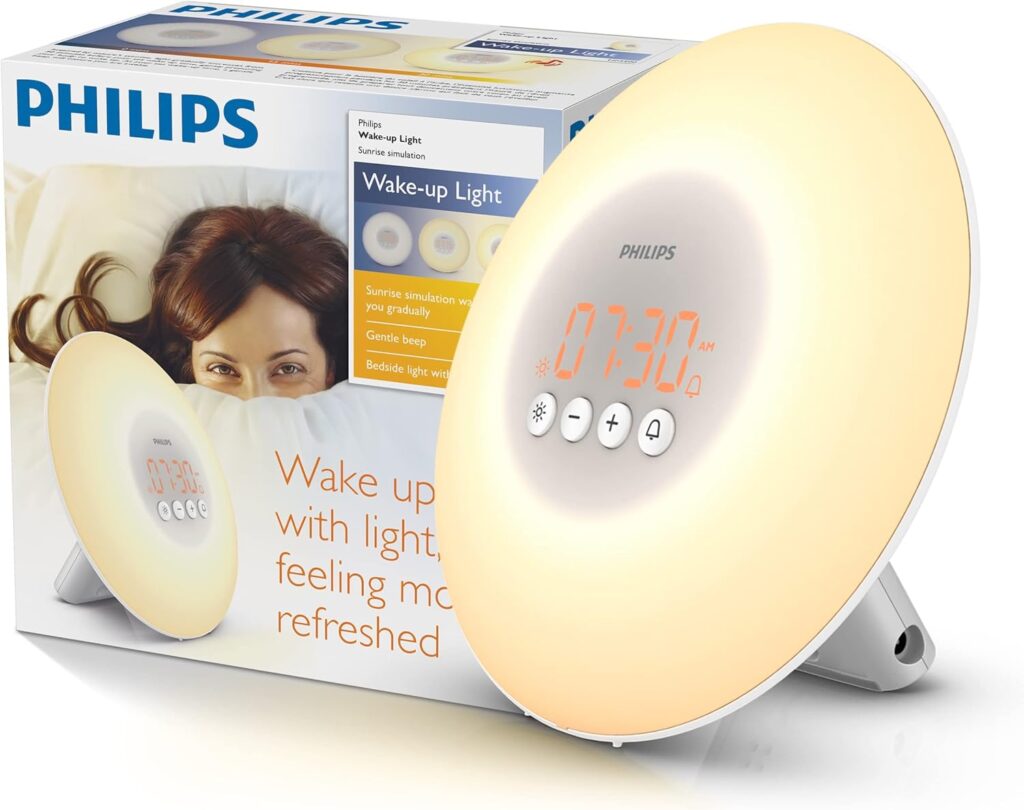 Philips-Smart-Sleep-Wake-Up-Portable-Alarm-Clock