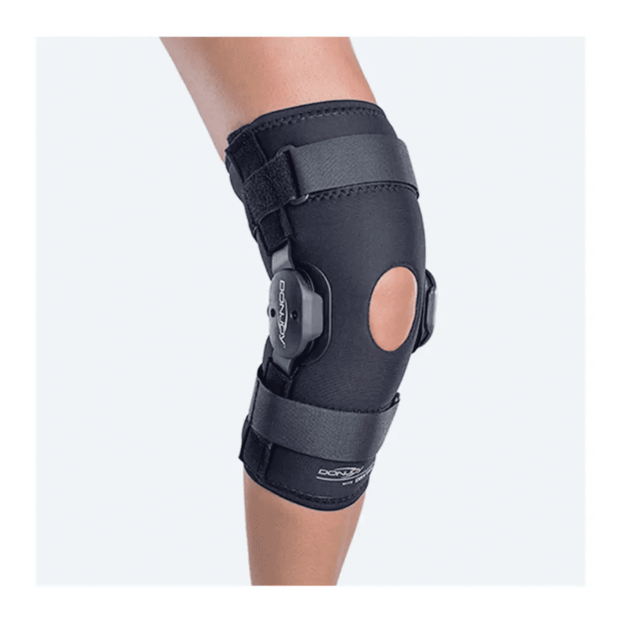 best hinged knee brace for meniscus tear—DonJoy Deluxe Hinged