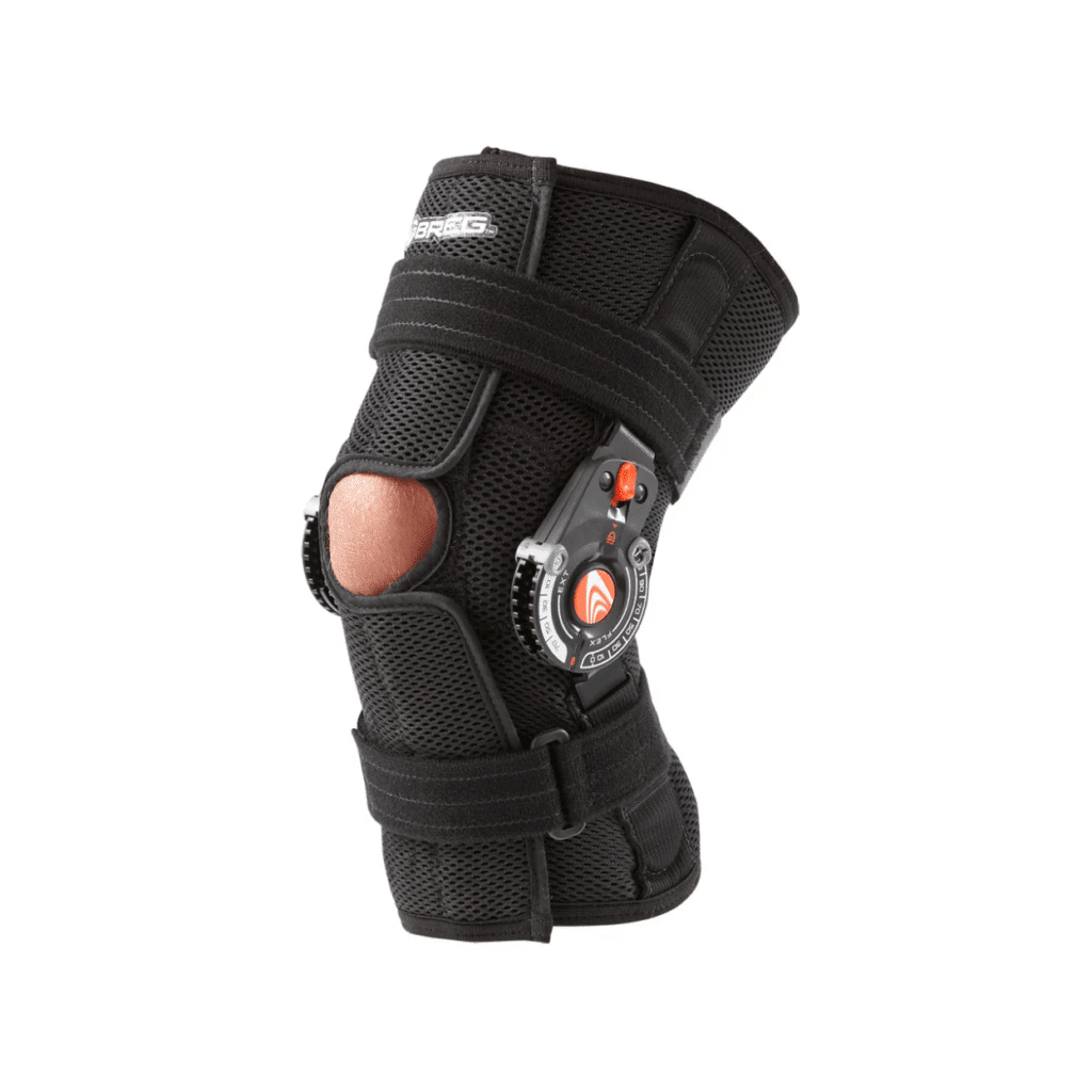 offloader knee brace compartment arthritis medial lateral diagram